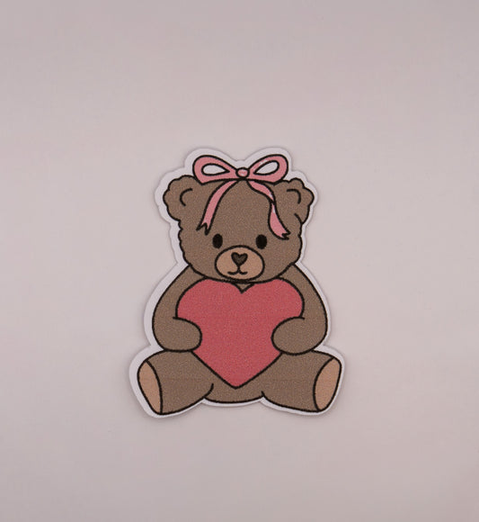 Sweetheart Bear Valentine Sticker